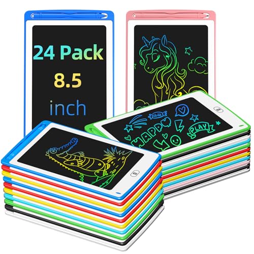TQU LCD Skrivetablet Legetøjssæt 4 Dele 6GEY-1AEE-BGHT