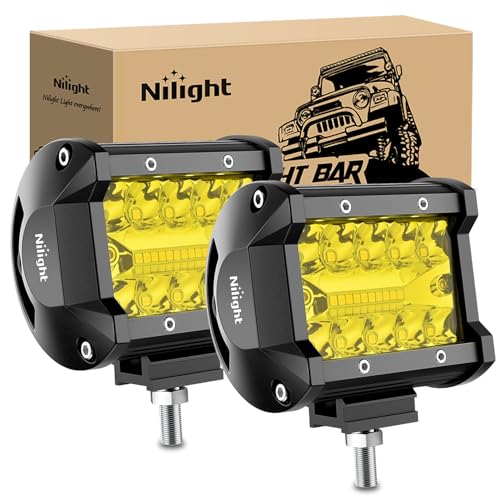 Nilight Marine LED Light Pods 10 cm 2 Stk. 18060CW
