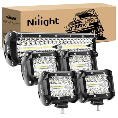 Nilight LED Light Bar Sæt 300W ZH414
