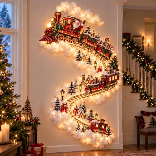 Christmas Magic Trail LED Julevæglampe 80 x 40 cm