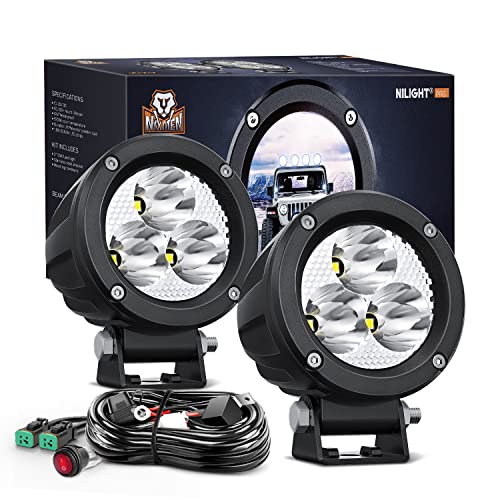 Nilight LED Pods Arbejdslygter 2 Stk. 60001F-B
