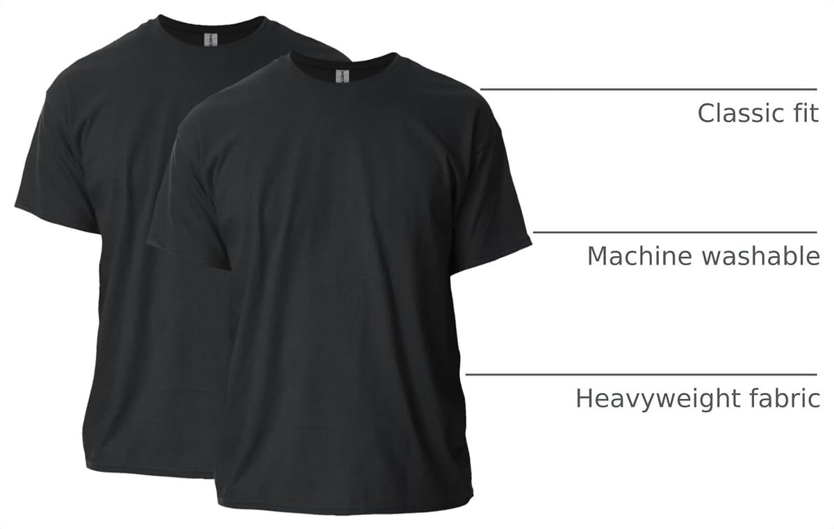 Gildan Herre T-Shirt Ultra Cotton G2000 Multipack