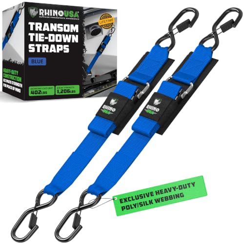 Rhino USA Bådtrailer Spændestropper 2 Stk. TRANSOM-STRAPS