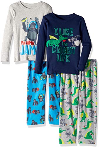 Simple Joys by Carter's Drenge Nattøjssæt Fleece 4-Pak S43G004