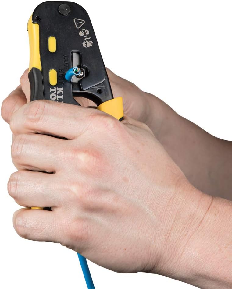Klein Tools Skraldecrimptang til Modulære Datakabler VDV226-110