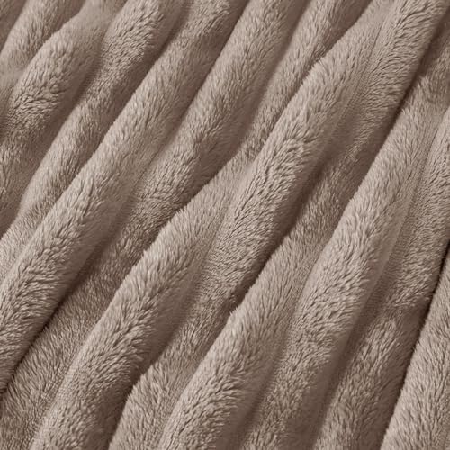 Bedsure GentleSoft Fleece Plaid til Kvinder