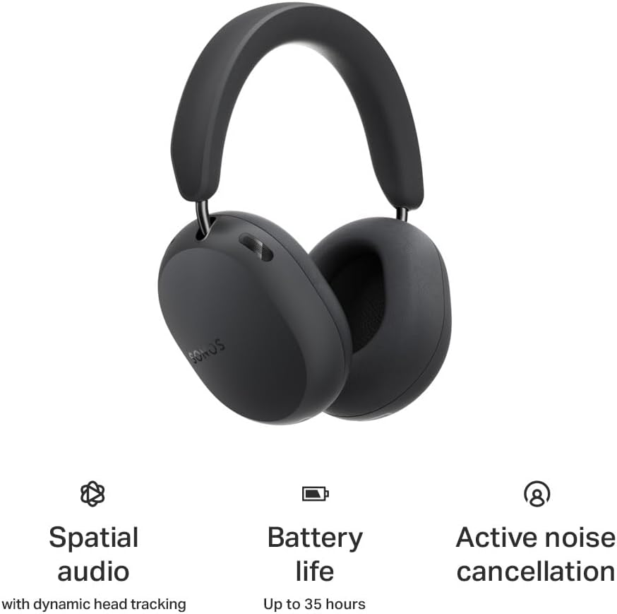 Sonos Ace Ultra Trådløse Over-Ear Hovedtelefoner ACEULUS1BLK