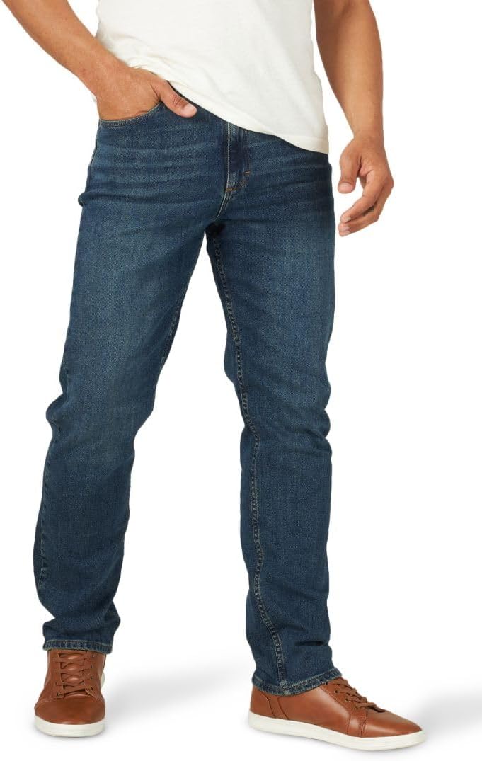 Wrangler Herre Jeans Comfort Flex Waist Relaxed Fit 112317565