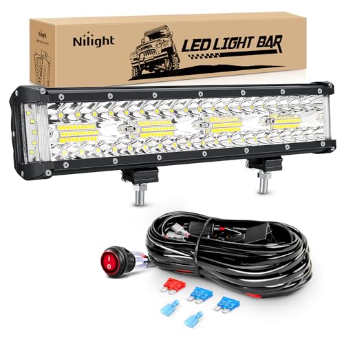 Nilight LED Light Bar Sæt 300W ZH414