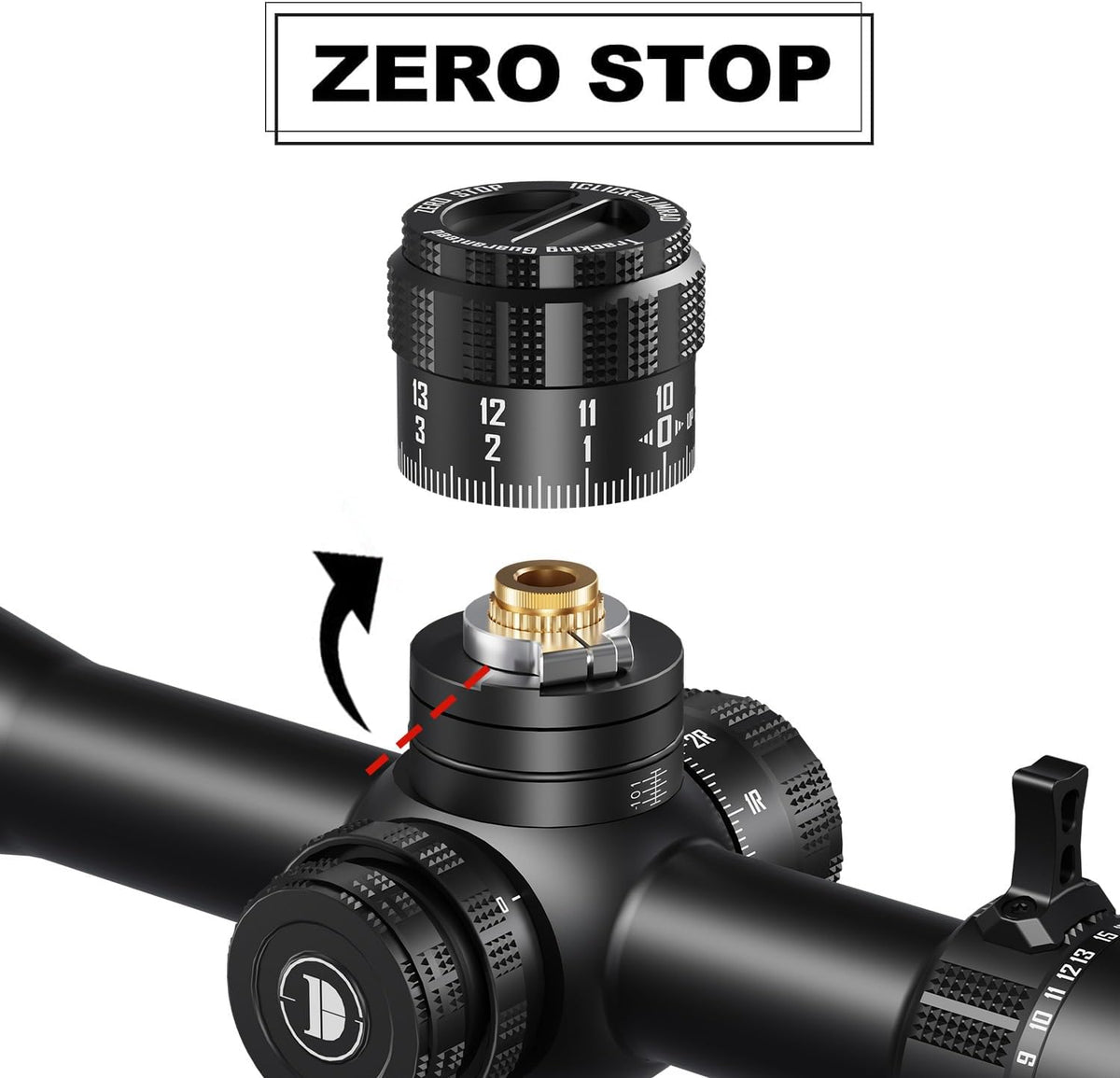 DISCOVERYOPT Kikkertsigte ED-PRS GEN II 5-25x56mm FFP 34mm Tube
