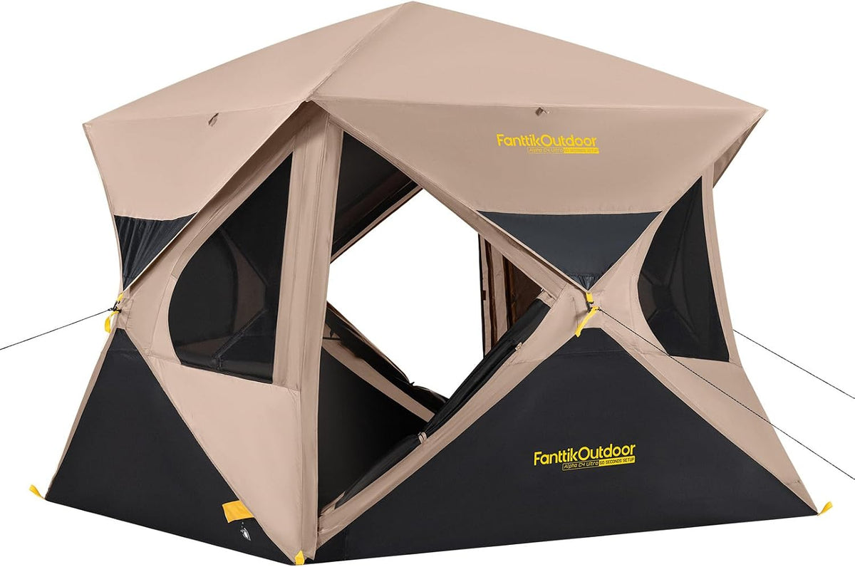 FanttikOutdoor Camping Telt 4 Personer Alpha C4 Ultra