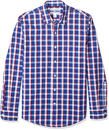 Amazon Essentials Herre Skjorte Poplin Langærmet MAE30015SP18