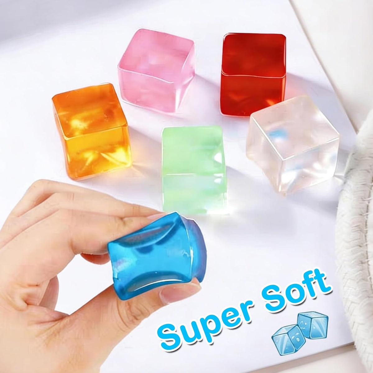 Mini Cube Squishy Fidget Legetøjssæt 30-Pakke FX-cube-30