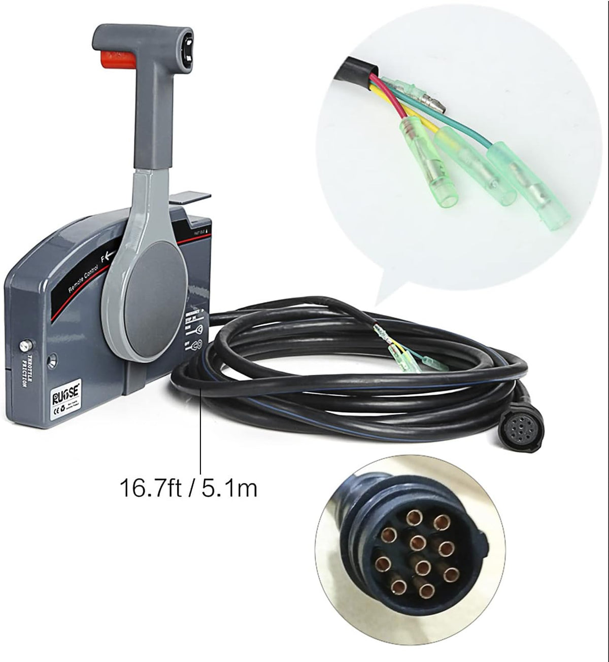 RUPSE Fjernbetjeningsboks til Yamaha 703-48205