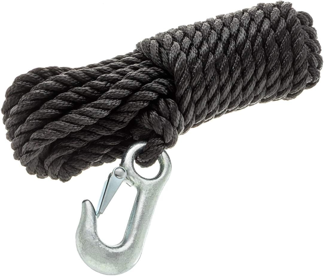 Attwood Poly Spiltov med Stålkrog 11739-2