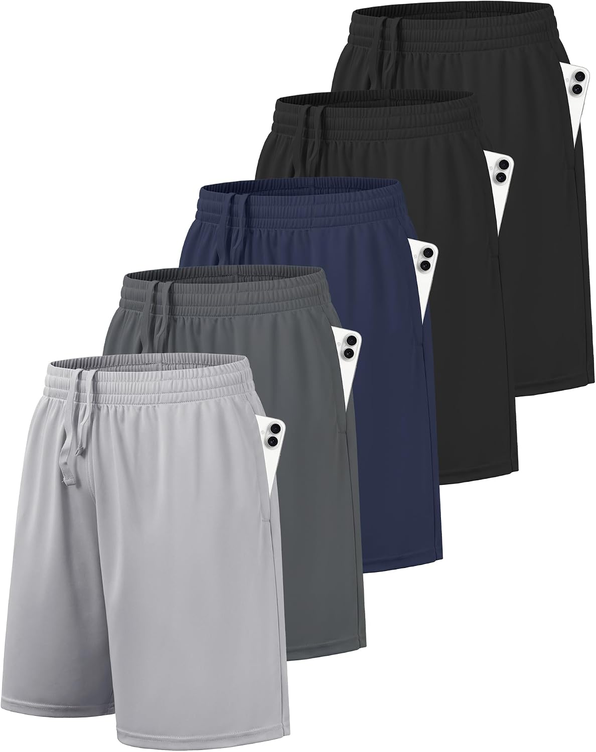 BALENNZ Drenge Basketball Sportsshorts Hurtigtørrende 2NHDK5AL-0