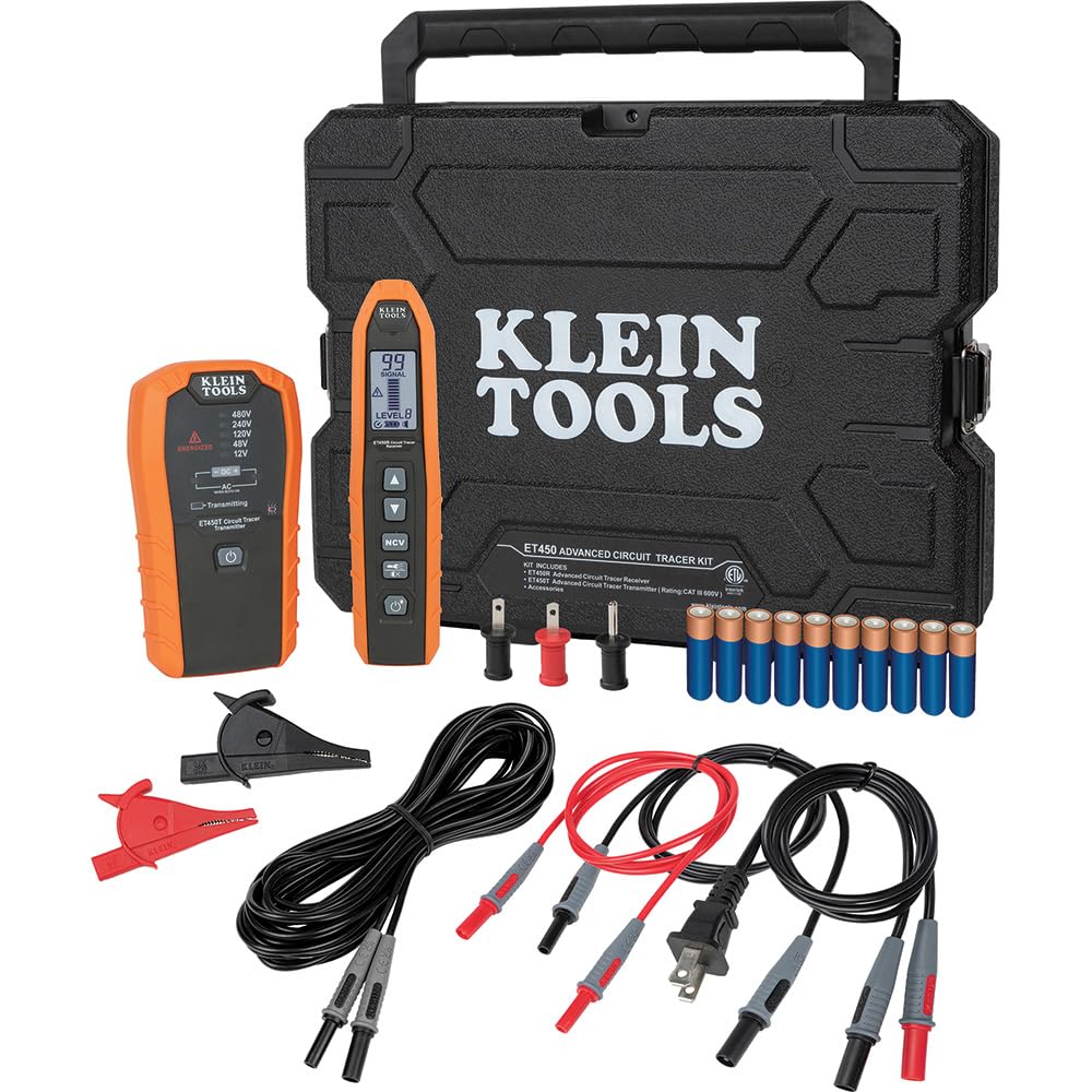 KLEIN TOOLS Ledningssøger Og Sikringsfinder Sæt ET450