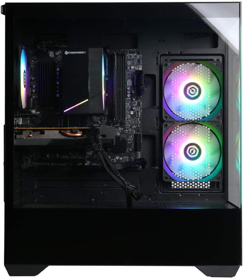 CyberpowerPC Gamer Master Gaming PC Ryzen 5 5500 RX 6500 XT