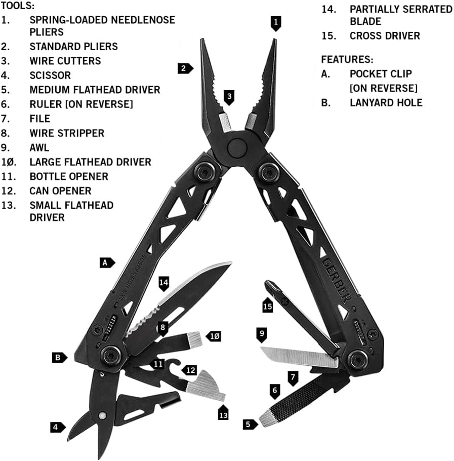 Gerber Suspension NXT Multiværktøj 15 i 1 30-001777