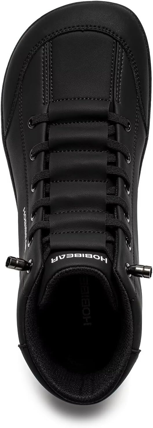 HOBIBEAR Unisex Barfodsstøvler Læder Zero-Drop Bred Pasform