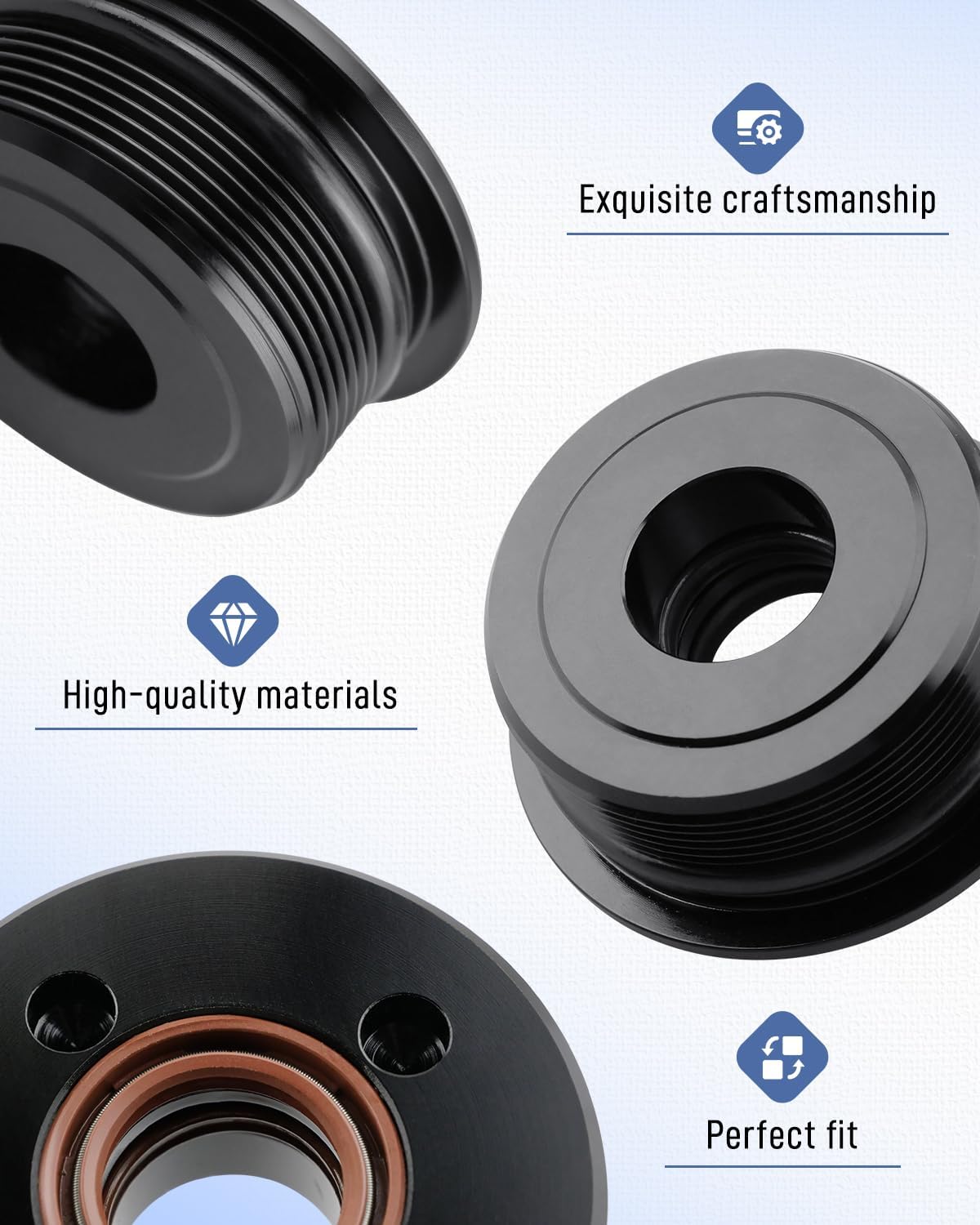 Quaneguzy Tilt Cylinder Dæksel til Yamaha 115-300HK