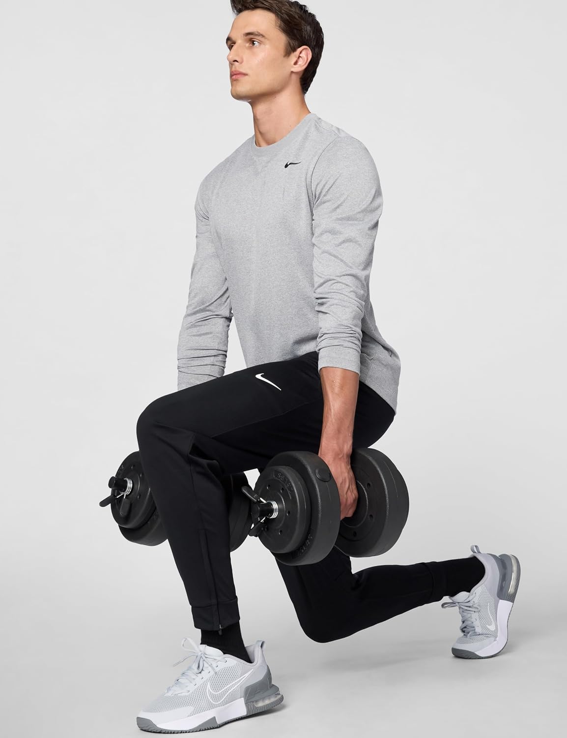 Nike Herre T-shirt Dri-FIT Legend Fitness Langærmet