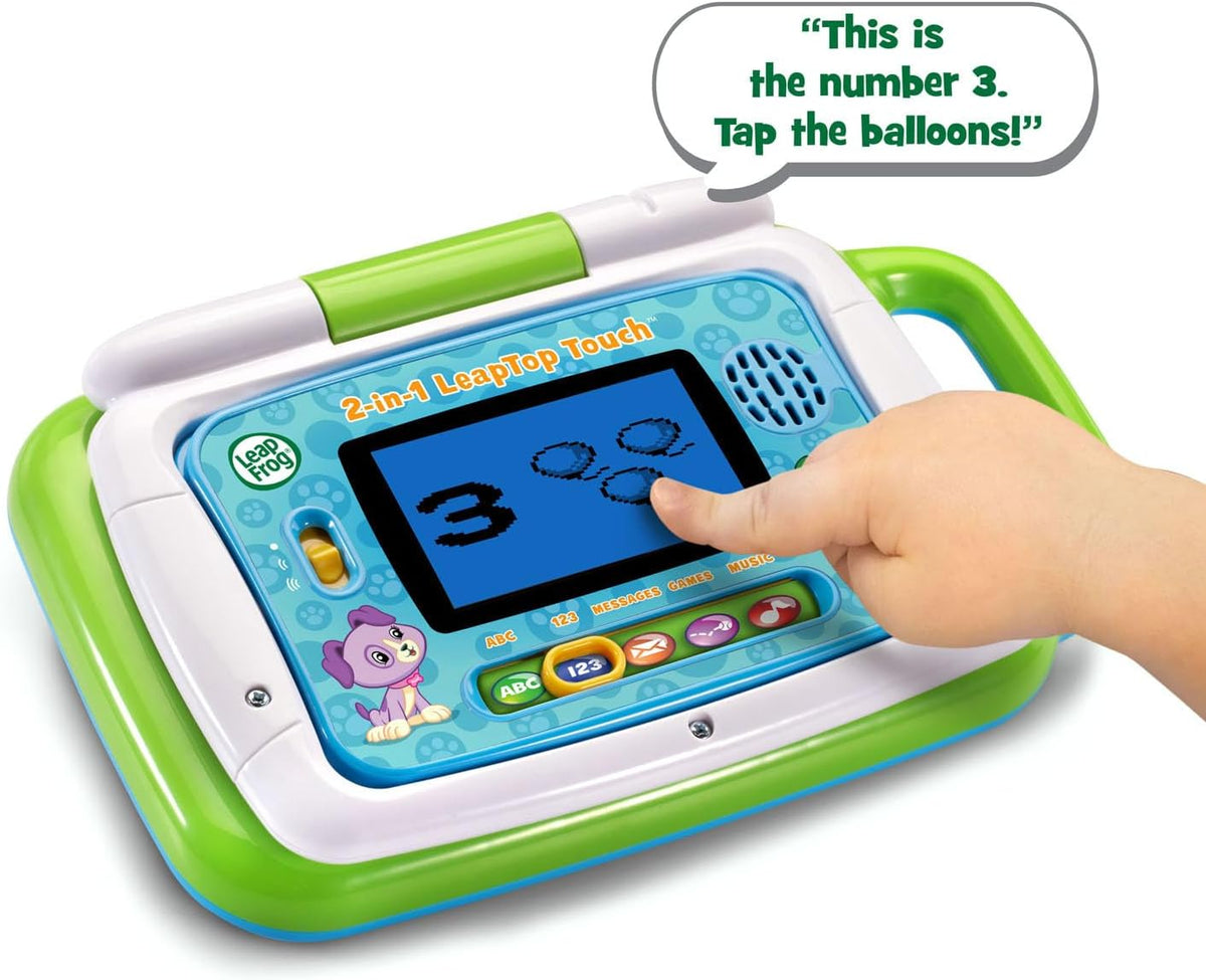 LeapFrog 2-in-1 LeapTop Touch Læringscomputer 80-600900