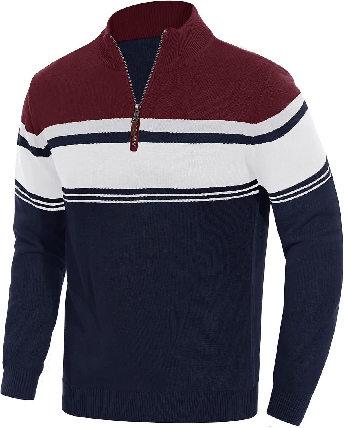 EKLENTSON Herre Striktrøje Quarter Zip EK-501