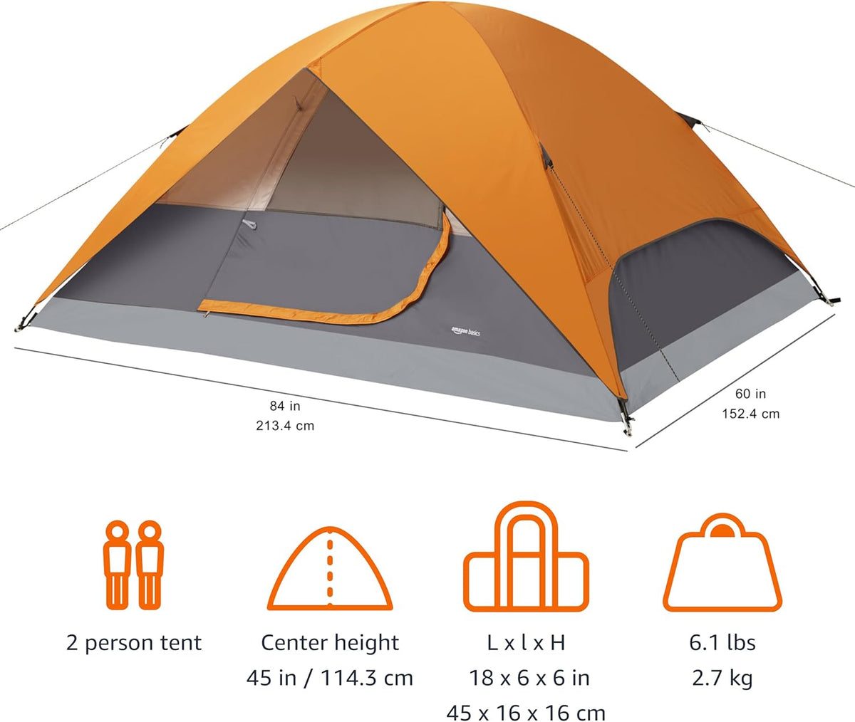 Amazon Basics Camping Telt AMZ-7545