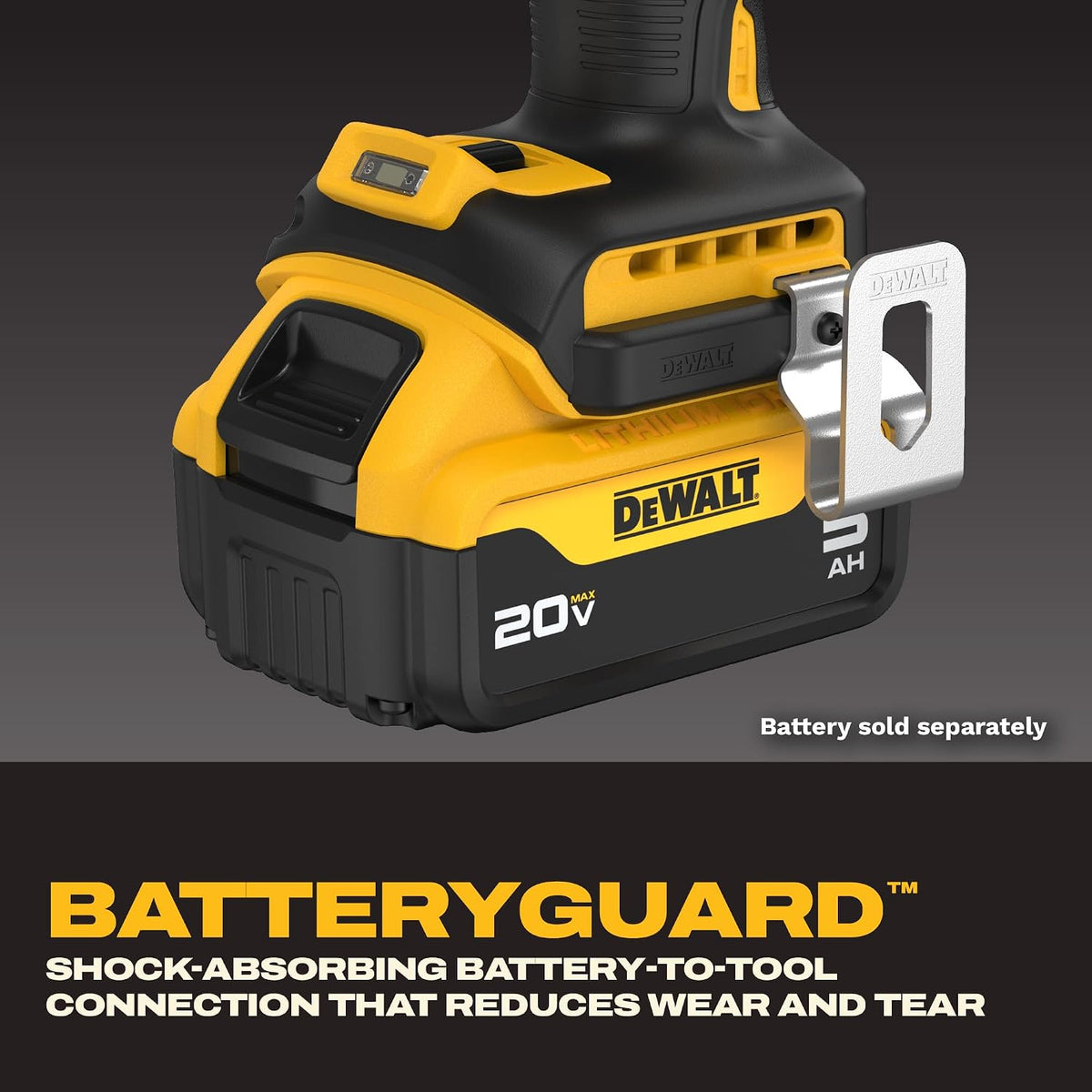 DEWALT XR Slagnøgle Kulfri 4 Hastigheder 20V MAX DCF900B