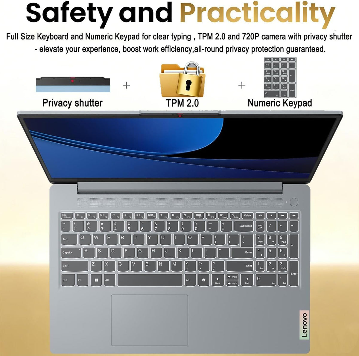 Lenovo IdeaPad Slim 3 15.6" Bærbar Computer Intel Core 3 N355