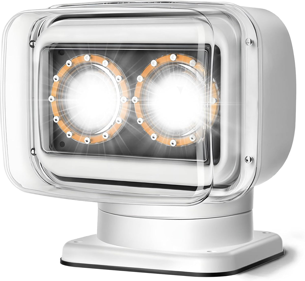 KORKIE Fjernbetjent 360° LED Søgelys til Båd og Lastbil 80W K-011A