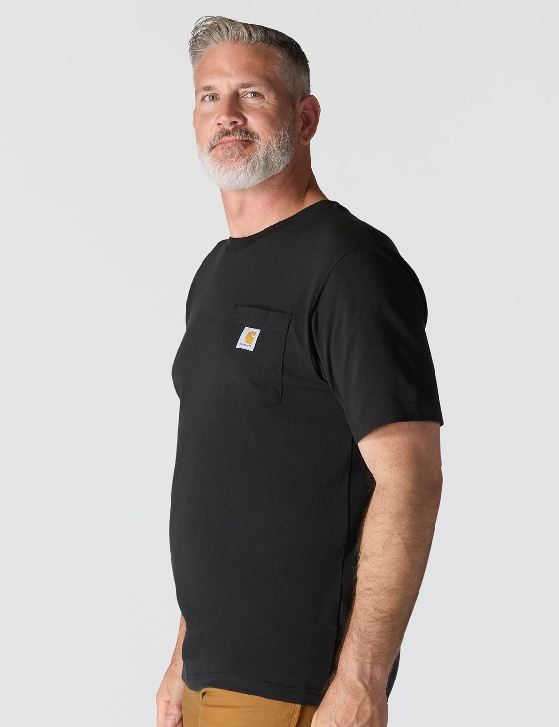 Carhartt Herre T-shirt Iconic K87 Pocket Kortærmet