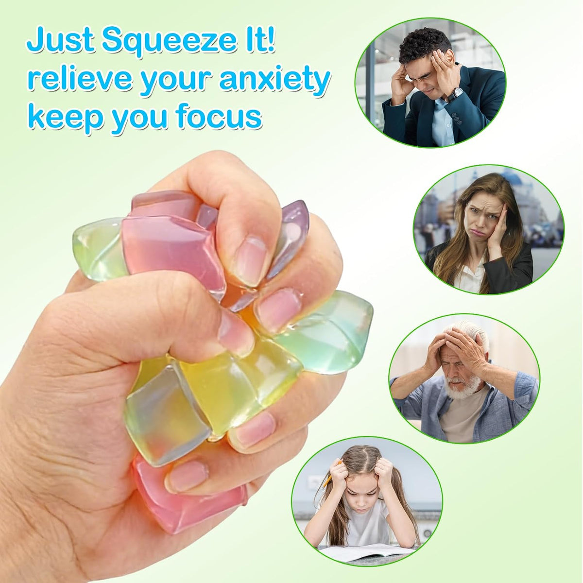 Mini Cube Squishy Fidget Legetøjssæt 30-Pakke FX-cube-30