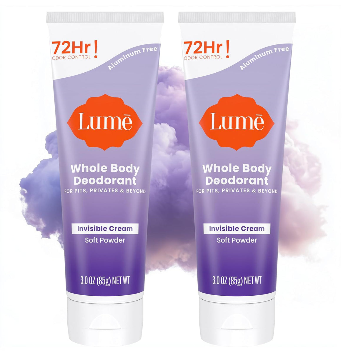 Lume Whole Body Deodorant Cream Tube 9050081110