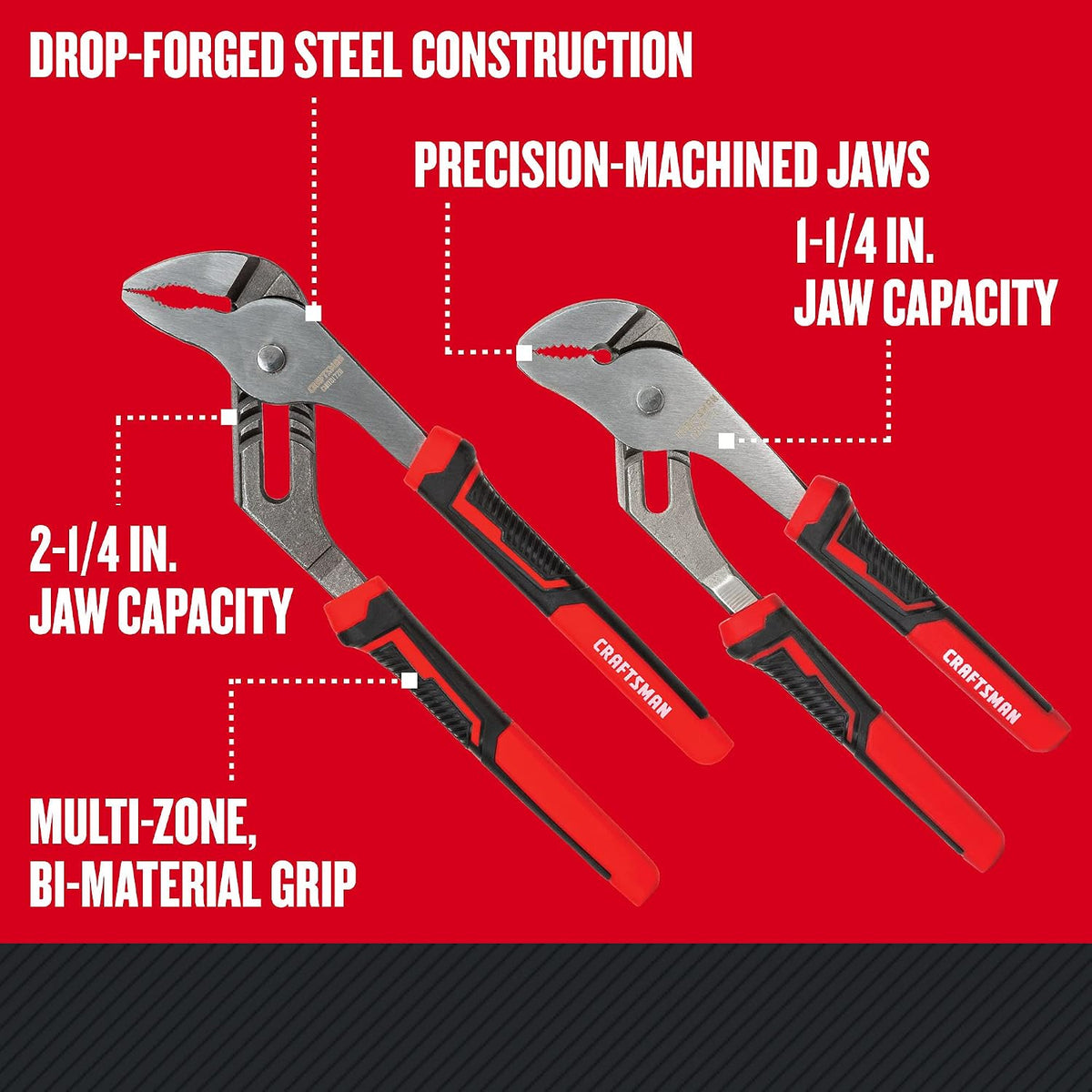 CRAFTSMAN Vandpumpetang Sæt 2 Dele CMHT82547