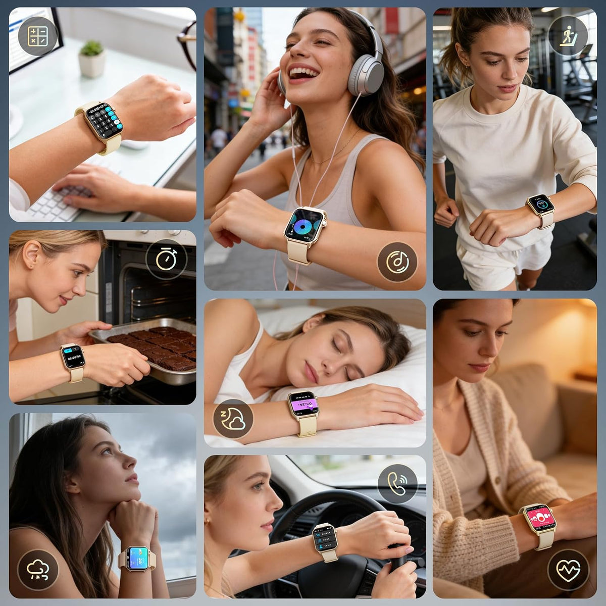 DIVOAZBVO TK29 2025 Smartwatch til Kvinder
