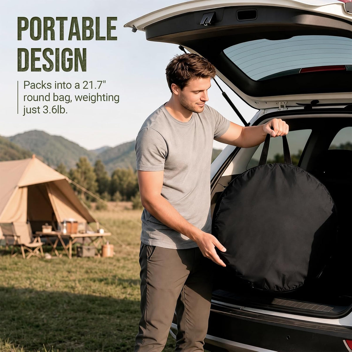 WolfWise Pop-up Badetelt LP250168