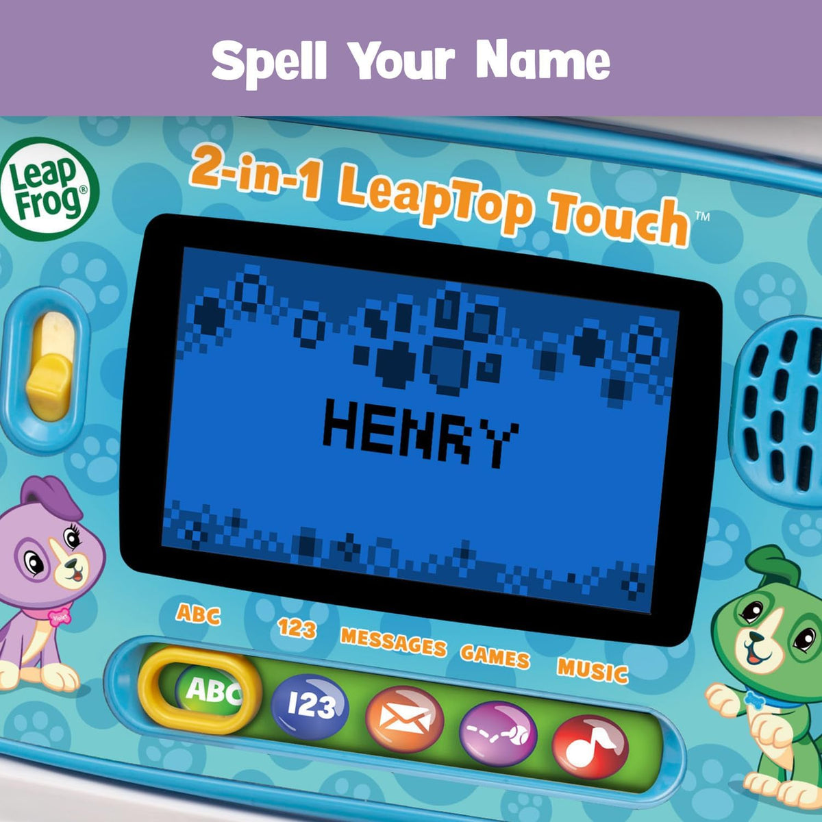 LeapFrog 2-in-1 LeapTop Touch Læringscomputer 80-600900