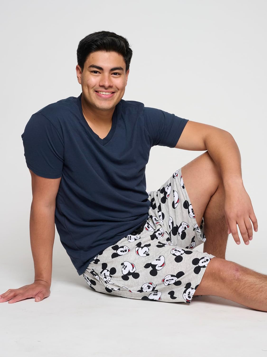 Disney Herre Pyjamasshorts Lounge All Over Print ms25jm86