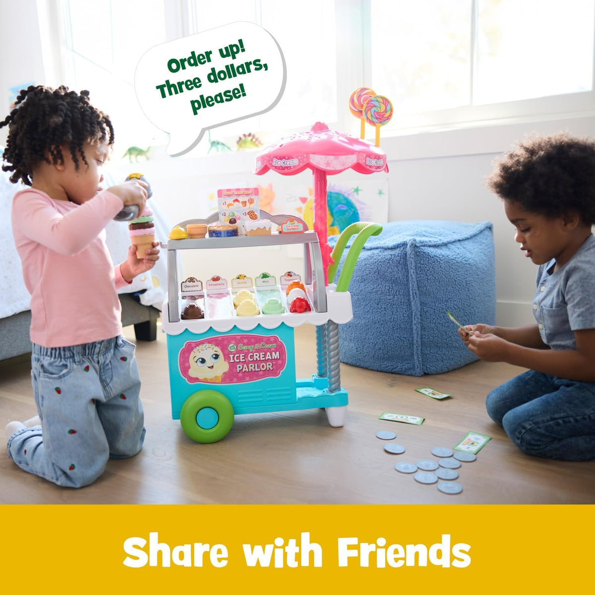 LeapFrog Scoop and Learn Isbod Legetøjssæt 53 Dele 80-621670