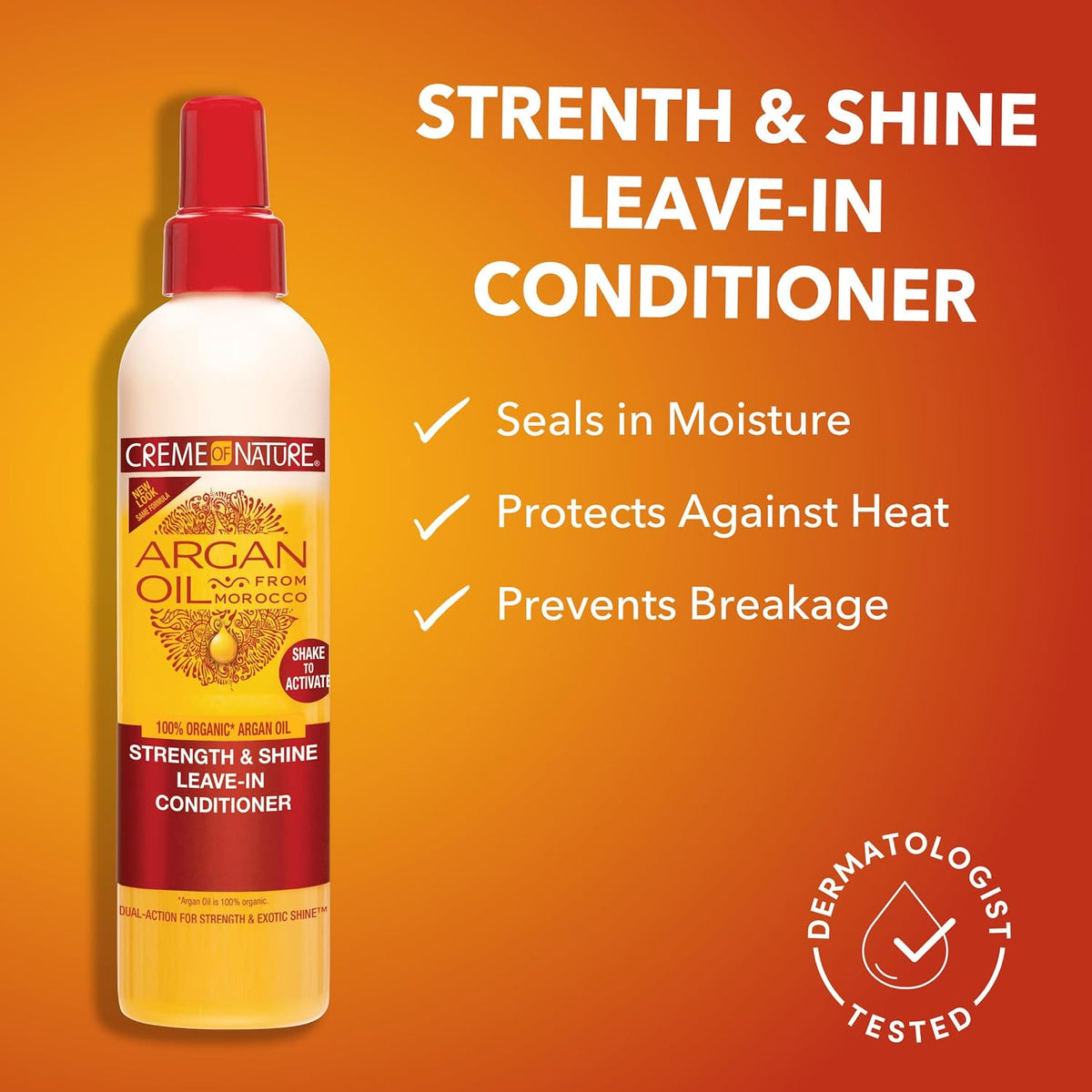 Creme of Nature Argan Oil Strength & Shine Leave-in Conditioner 250ml