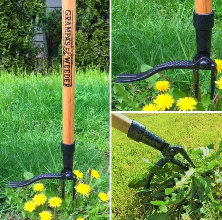 Grampa's Weeder Ukrudtsoptager Bambus Håndtag CW-01
