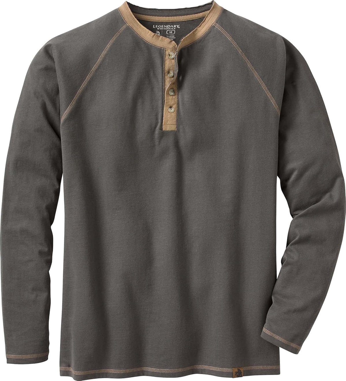 Legendary Whitetails Herre Henley Langærmet 6288