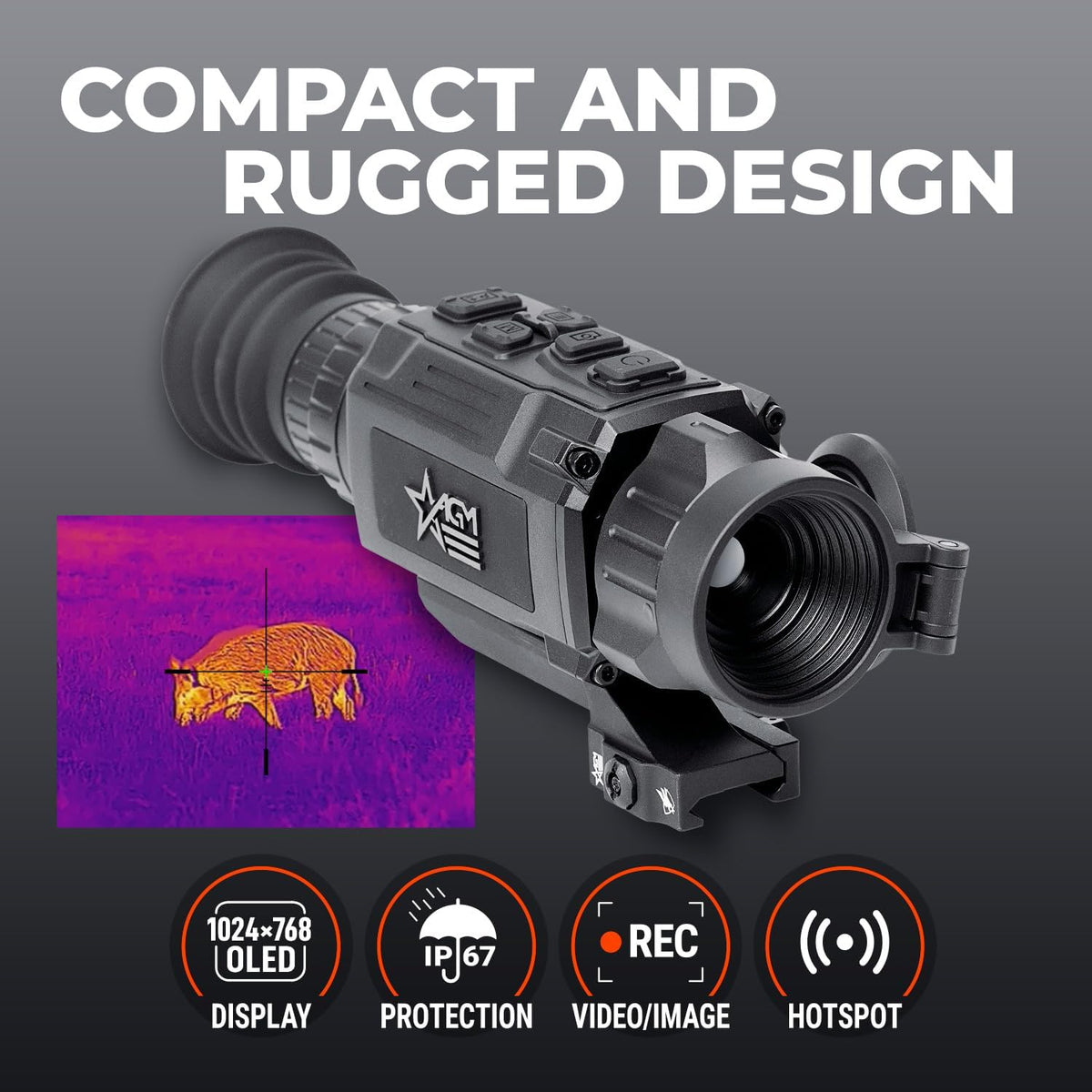 AGM Global Vision Termisk Kikkertsigte Rattler V2