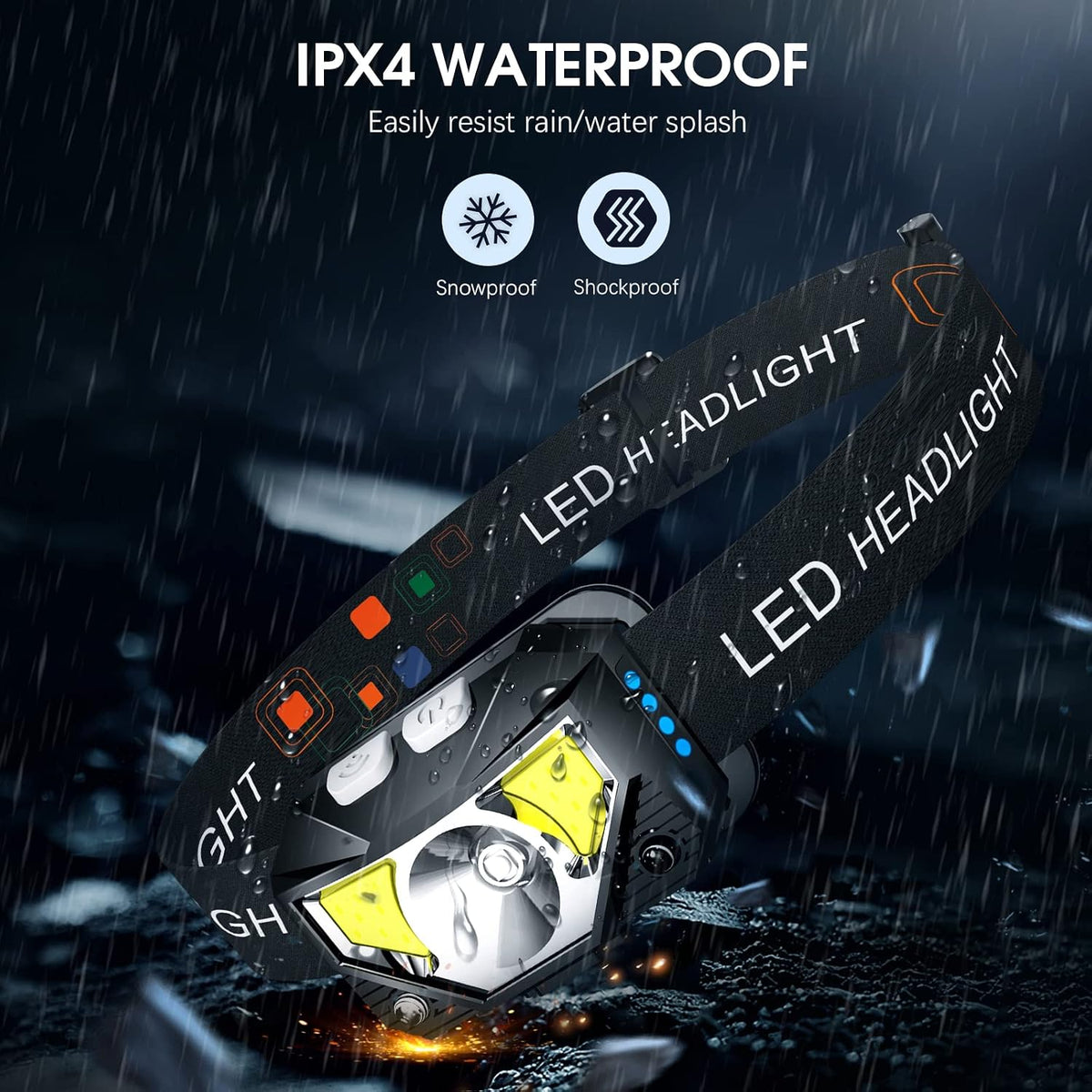 LHKNL LED Pandelampe Genopladelig TG-T069
