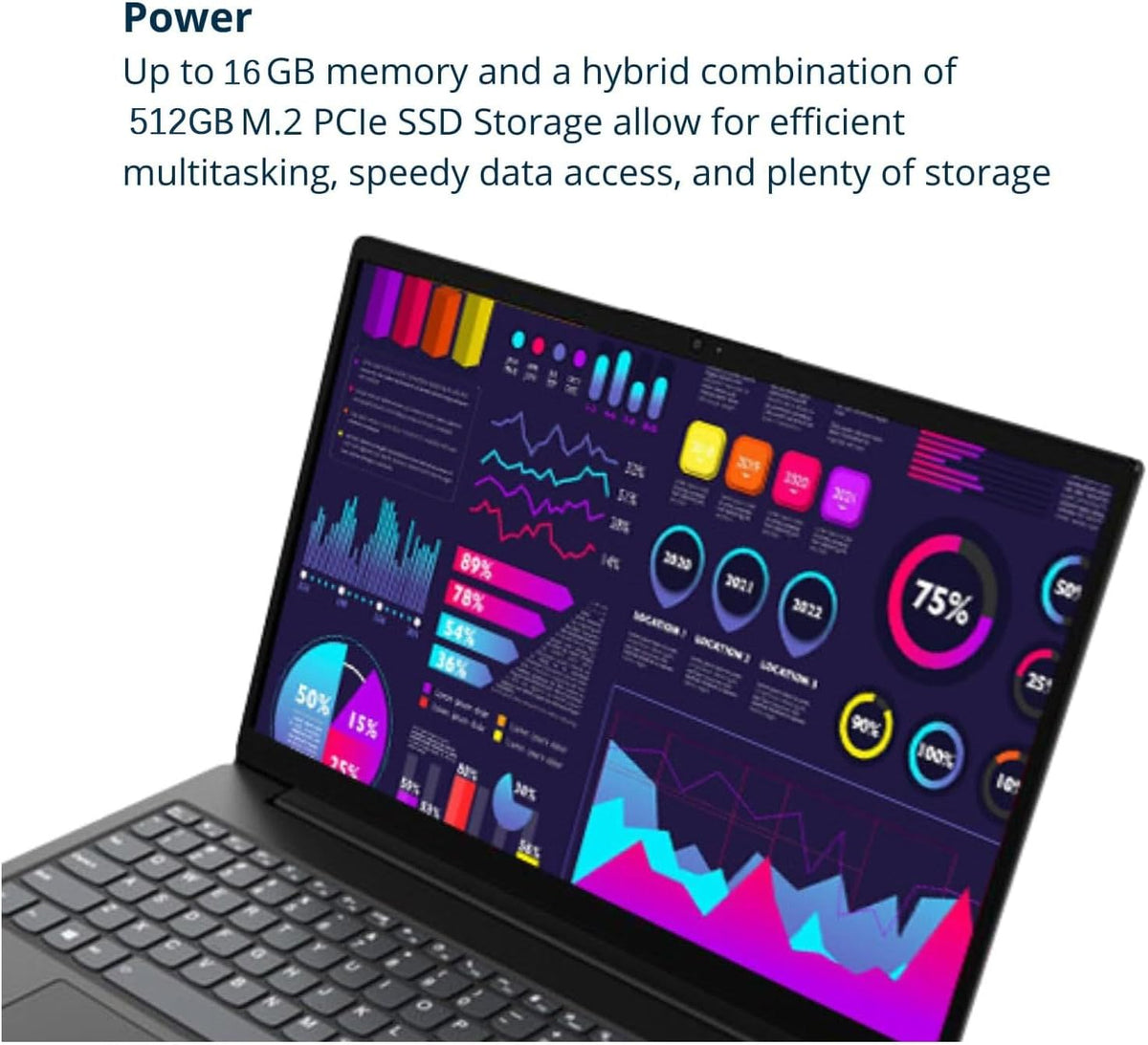 Lenovo V15 Bærbar Computer AMD Ryzen 5 5500U
