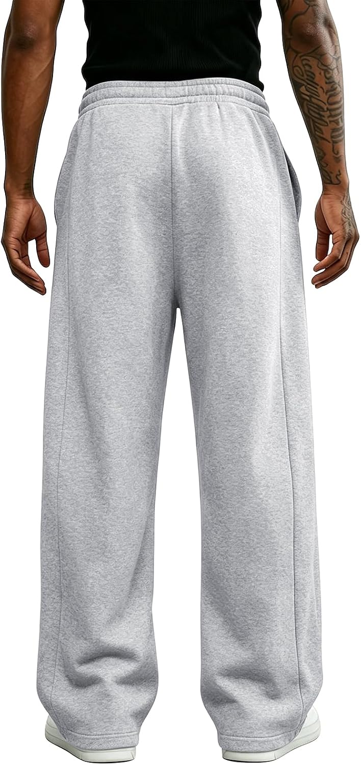 Wangdo Herre Joggingbukser Baggy Wide Leg