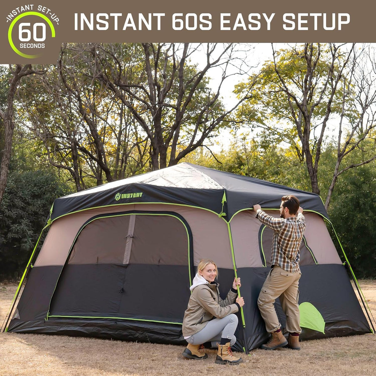 HINSTANT Camping Telt HTS-P8 NEW