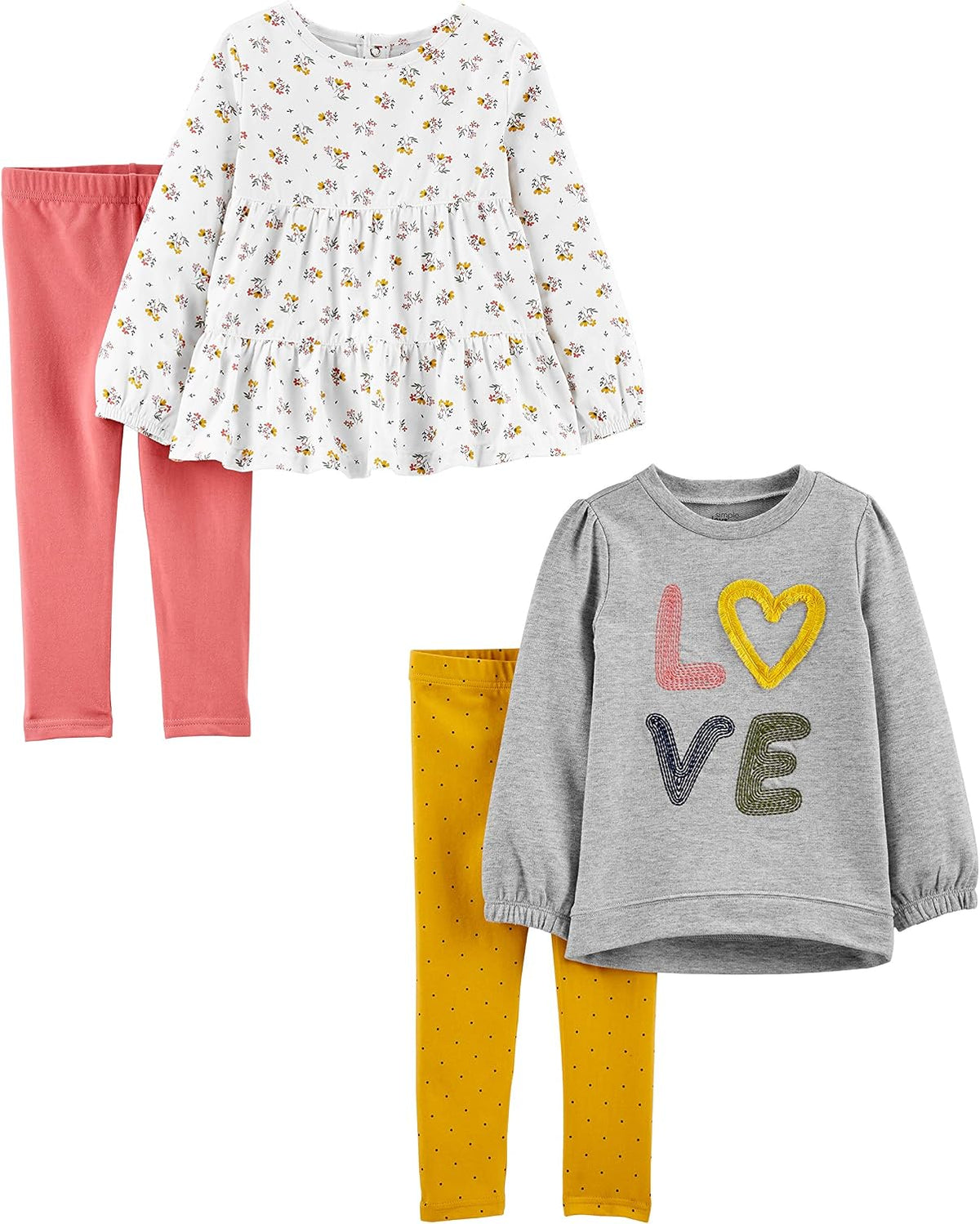 Simple Joys by Carter's Piger Tøjsæt 4 Dele 6J705010